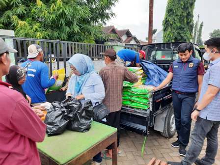 Harga Beras di Jombang Mulai Turun, Satgas Pangan Polres Jombang Lakukan Pemantauan di Sejumlah Pasar