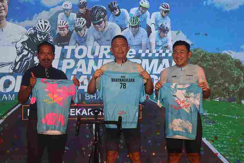 Sambut Hari Bhayangkara ke – 78 Polda Jatim Gelar Balap Sepeda Tour de Panderman