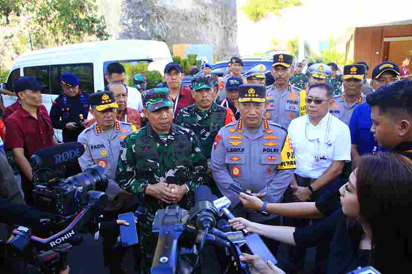 Kapolri dan Panglima TNI Melihat Langsung Kesiapan Venue GWK