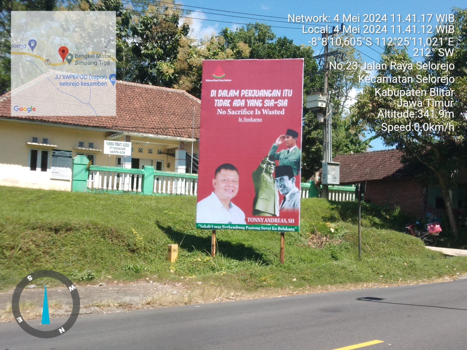 Pilkada 2024, Tonny Andreas Siap Maju Jadi Bacalon Wabup Blitar