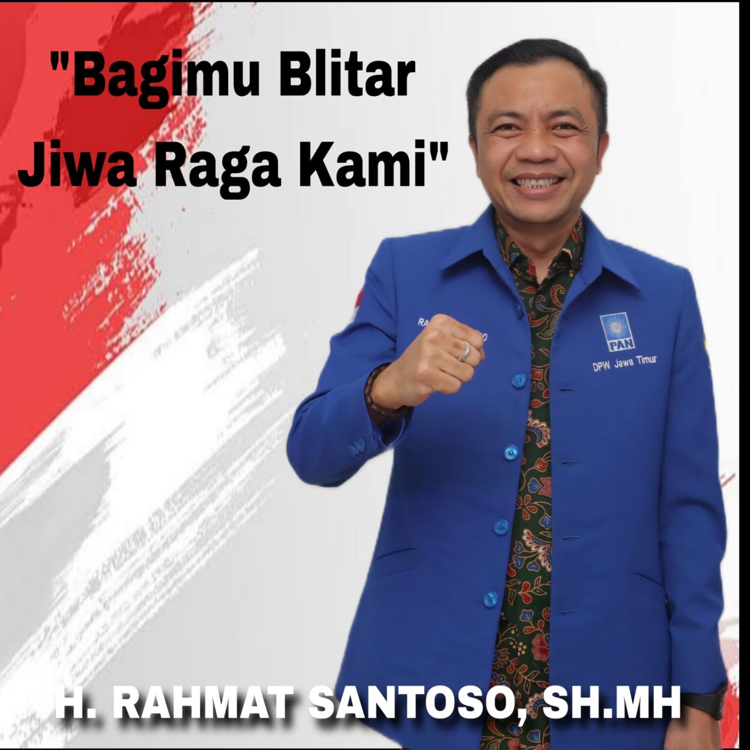 Mantan Wabup Rahmat Santoso Siap Maju Pilkada 2024