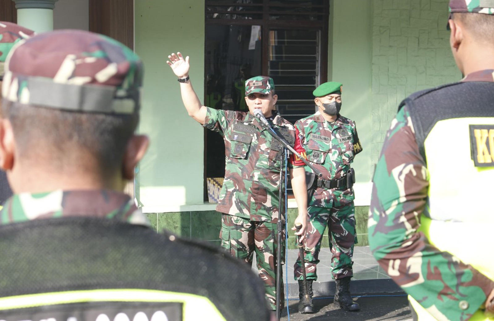 Kodim 0808/Blitar Gelar Apel Siaga Pengamanan Peringatan 1 Suro Dan Suran Agung