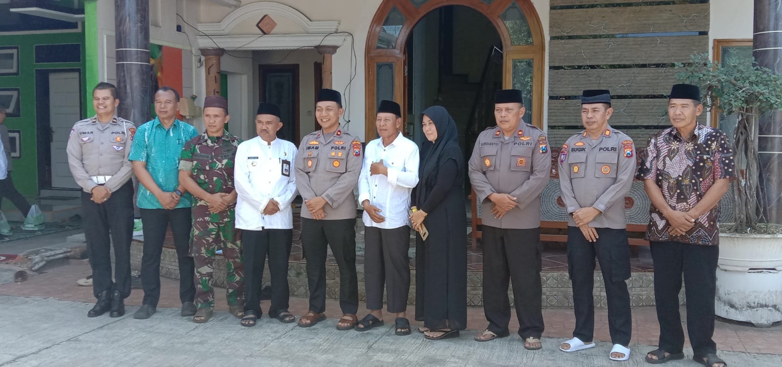 Musyawarah Bersama Tokoh Masyarakat Desa Gampingan Dengan Polres.