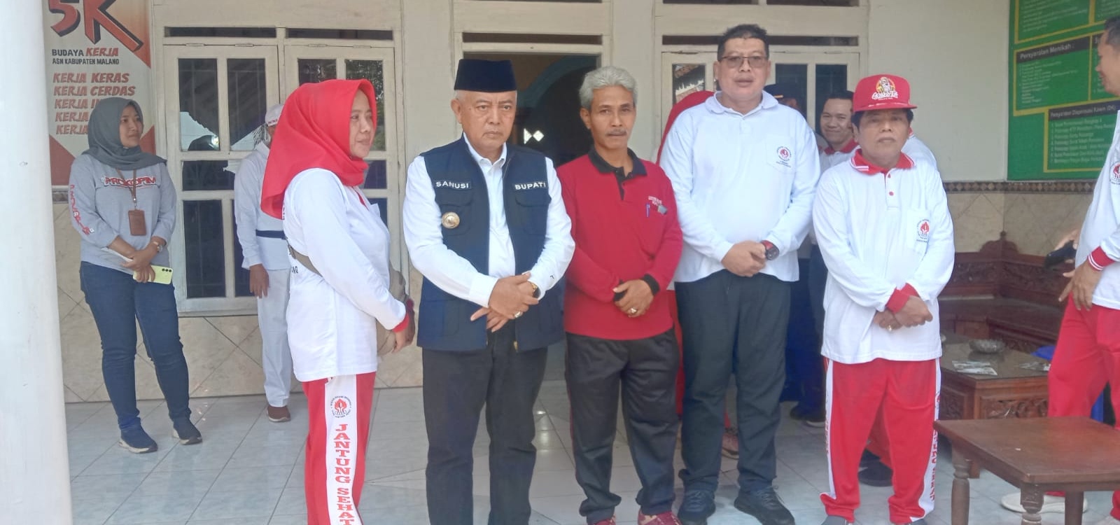 Bupati Malang Hadiri Senam Jantung Sehat Di Ibukota Kepanjen