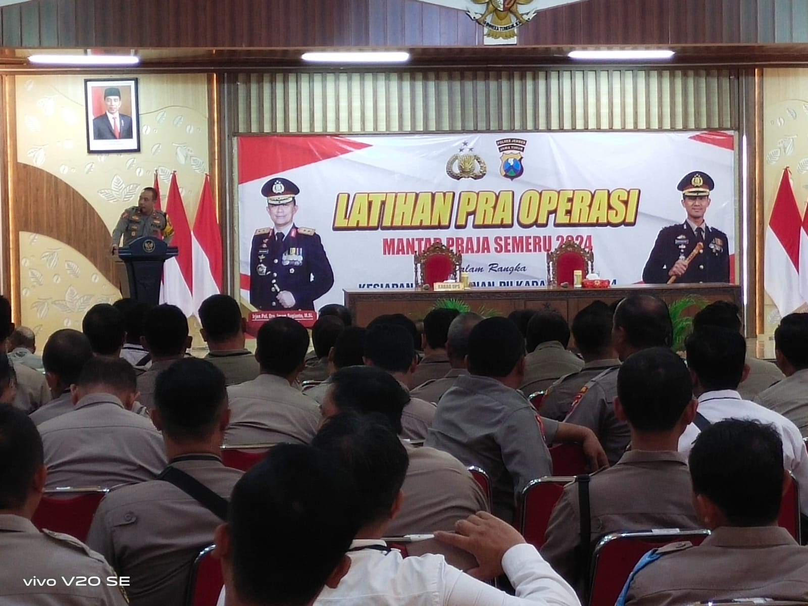 Polres Jember Gelar Latihan Pra Operasional Mantap Praja Semeru 2024 Siapkan Pengamanan Pilkada