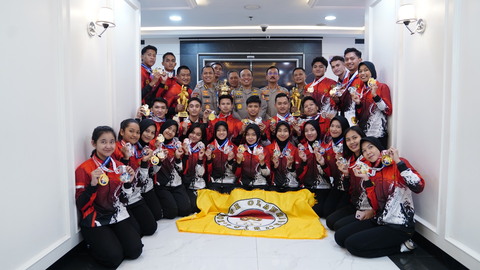 Tim Taekwondo Garuda Bhayangkara Presisi Polri Raih 6 Emas di Thailand Heroes Taekwondo International Championship