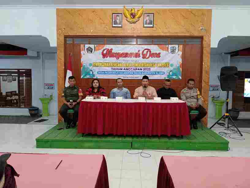 MUSYAWARAH DESA RKPDes DESA PASIRHARJO TALUN