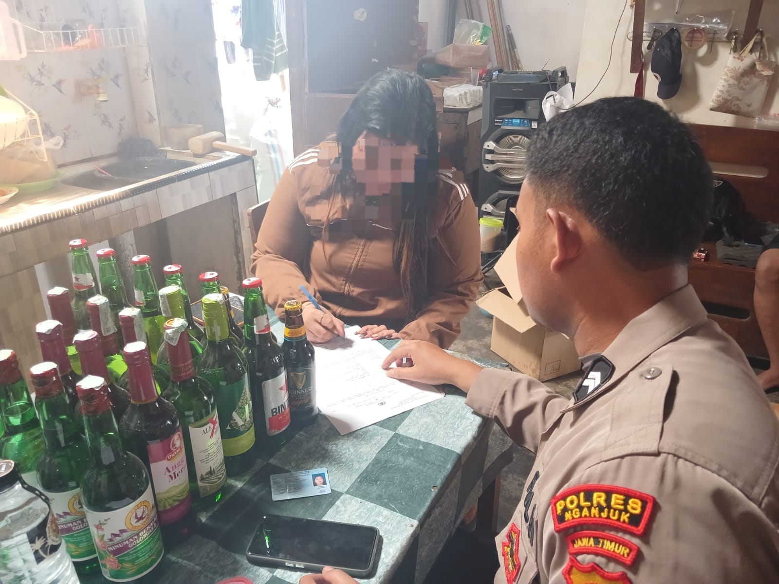 JELANG PILKADA POLRES NGANJUK GENCARKAN UPAYA MEMELIHARA KAMTIBMAS