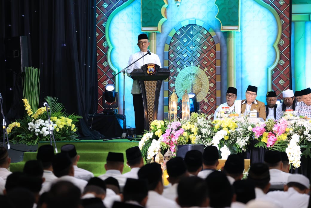 Cooling System Jelang Pilkada 2024, Polda Jatim Gelar Sholawat dan Doa Bersama