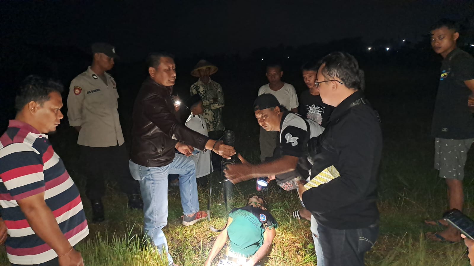 Seorang Petani Meninggal Mendadak Di Area Persawahan Sawentar Kanigoro