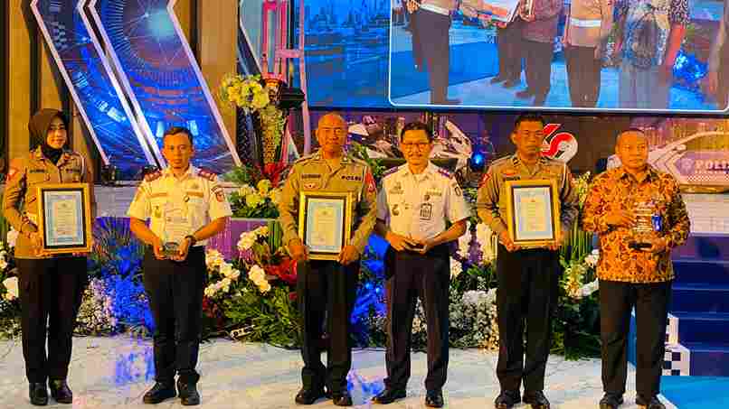 Satuan Lalu Lintas Polres Blitar Kota Raih Penghargaan Lomba KTL 2024