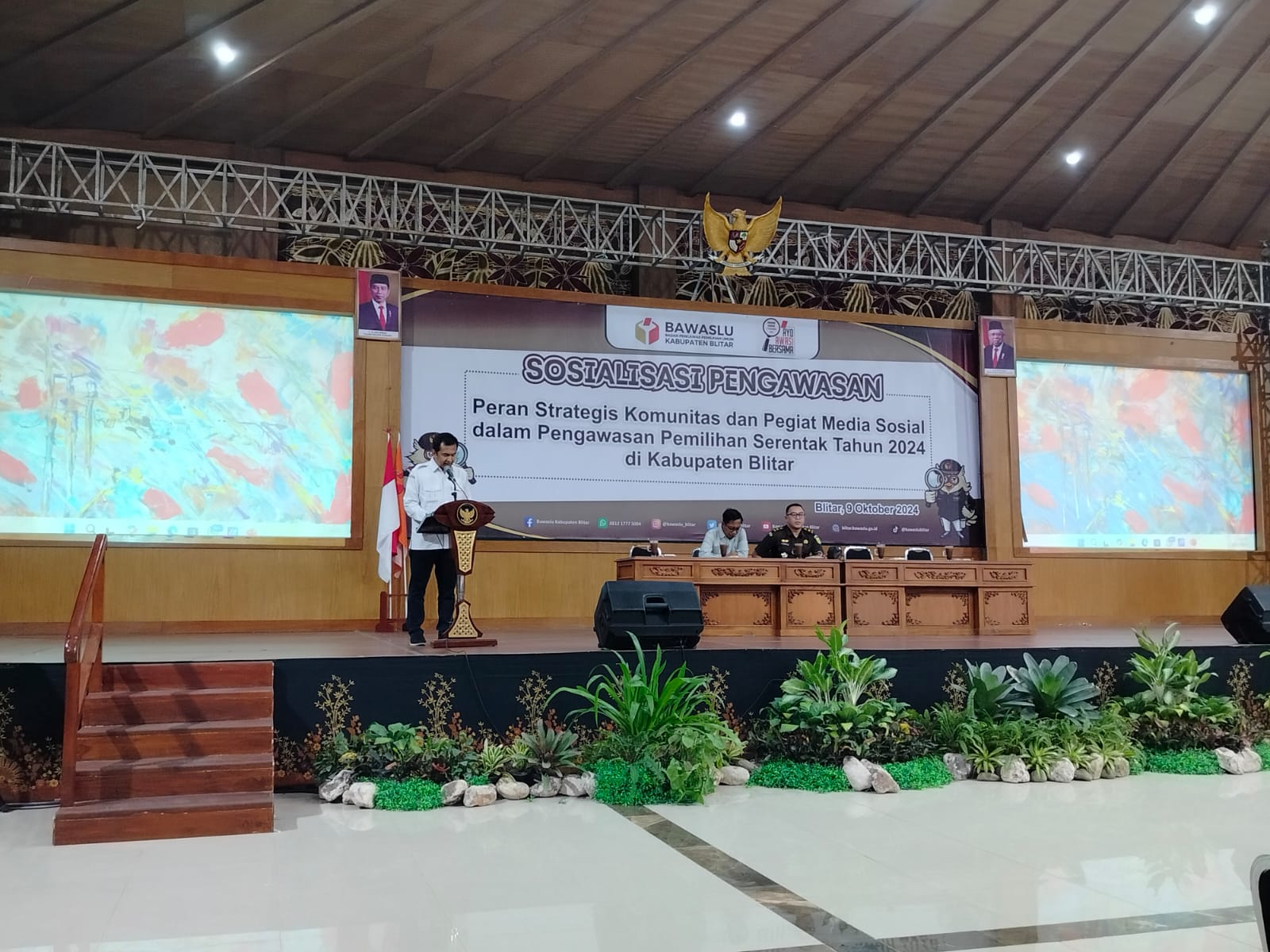 Tingkatkan Pengawasan Pilkada  2024, Bawaslu Kabupaten Blitar Gandeng Penggiat Media Sosial