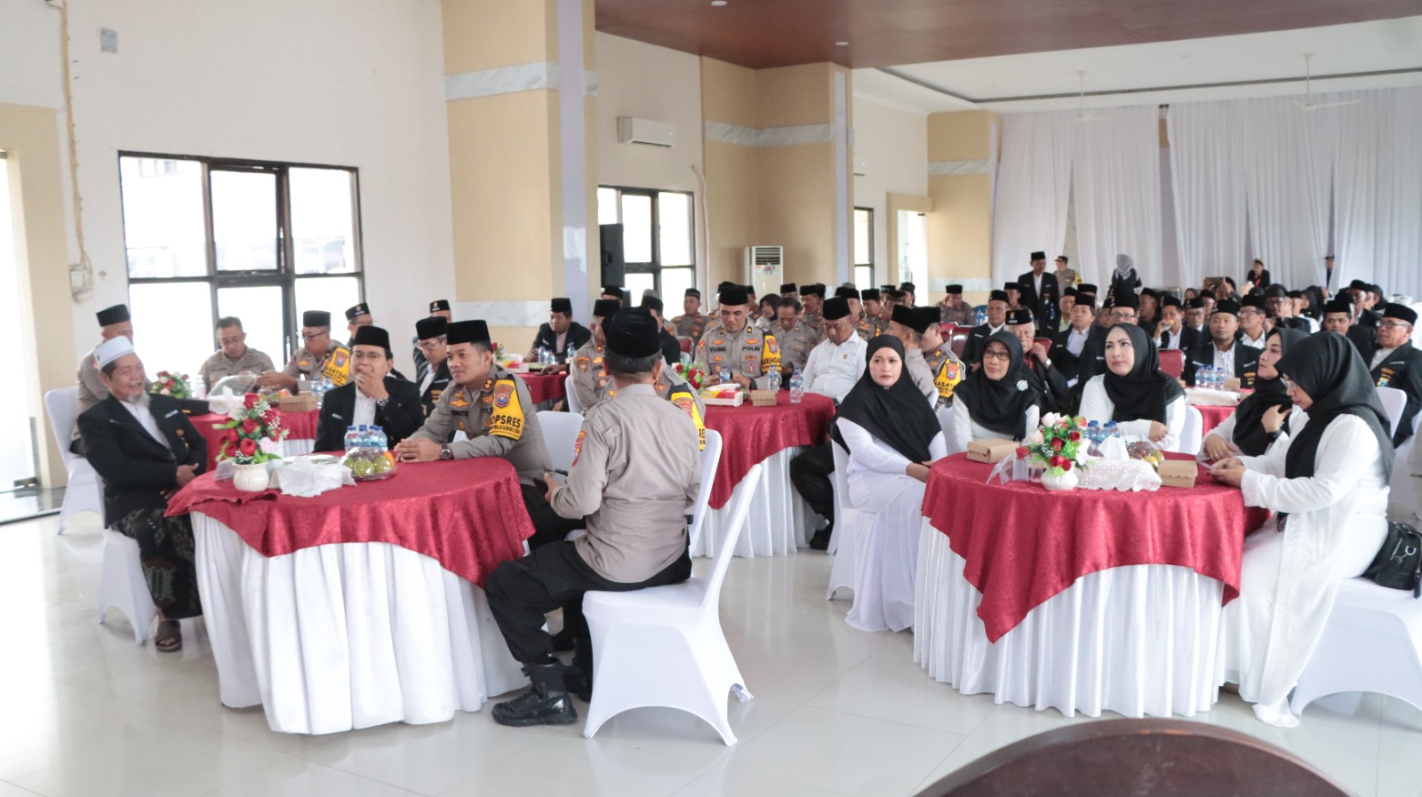 Silaturahmi dan Doa Bersama Polres Nganjuk: Langkah Nyata Demi Pemilu Damai