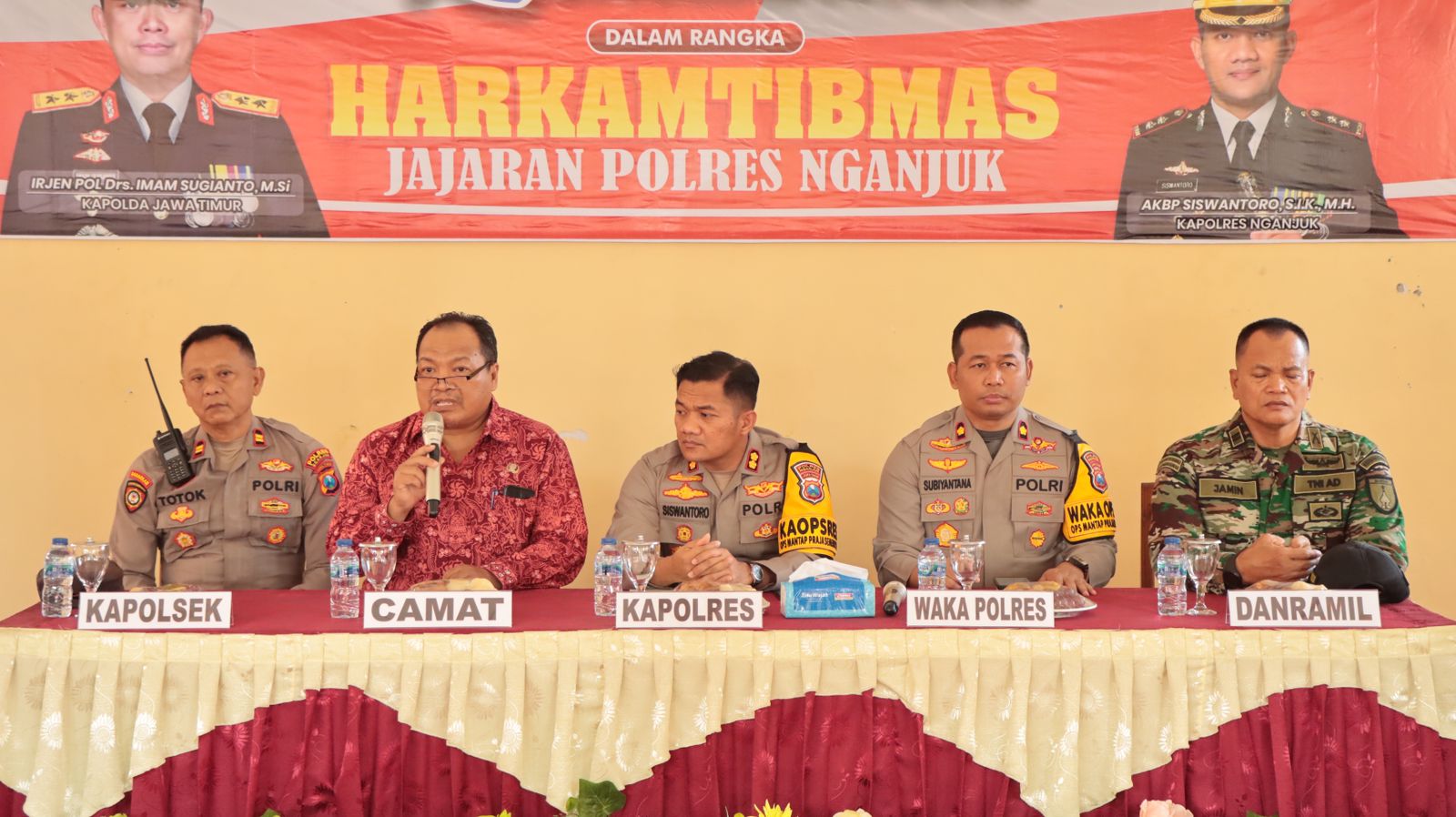 Silaturahmi Kamtibmas: Polres Nganjuk dan Kecamatan Rejoso Bersinergi Jaga Keamanan Wilayah