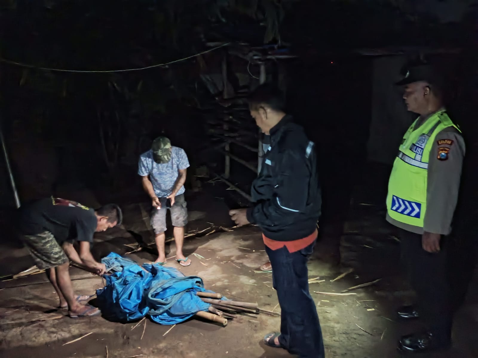 Polres Nganjuk Bongkar Tempat Diduga Judi Sabung Ayam di Kecamatan Ngronggot