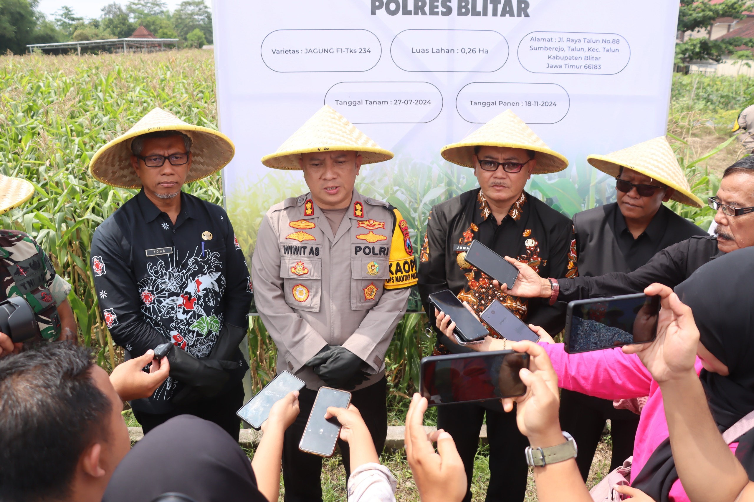 Sukseskan Program Asta Cita Presiden Prabowo, Polres Blitar tandatangani MOU dengan Pemkab Blitar wujudkan Swasembada Pangan