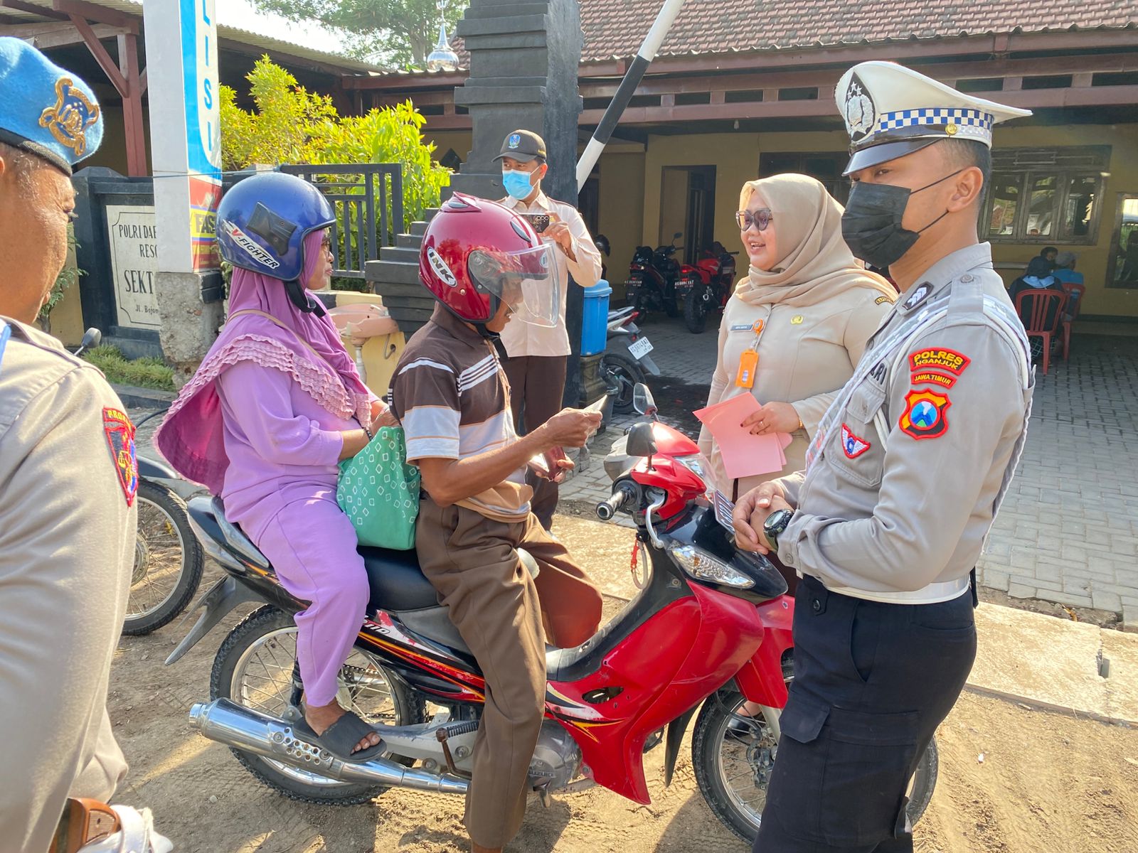 Polres Nganjuk Berhasil Capai Peringkat 3 dalam Operasi Zebra Semeru 2024