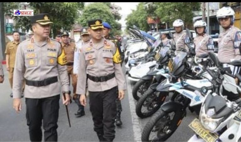 Untuk menekan angka kecelakaan polres Tulungagung gelar operasi zebra Semeru 2024