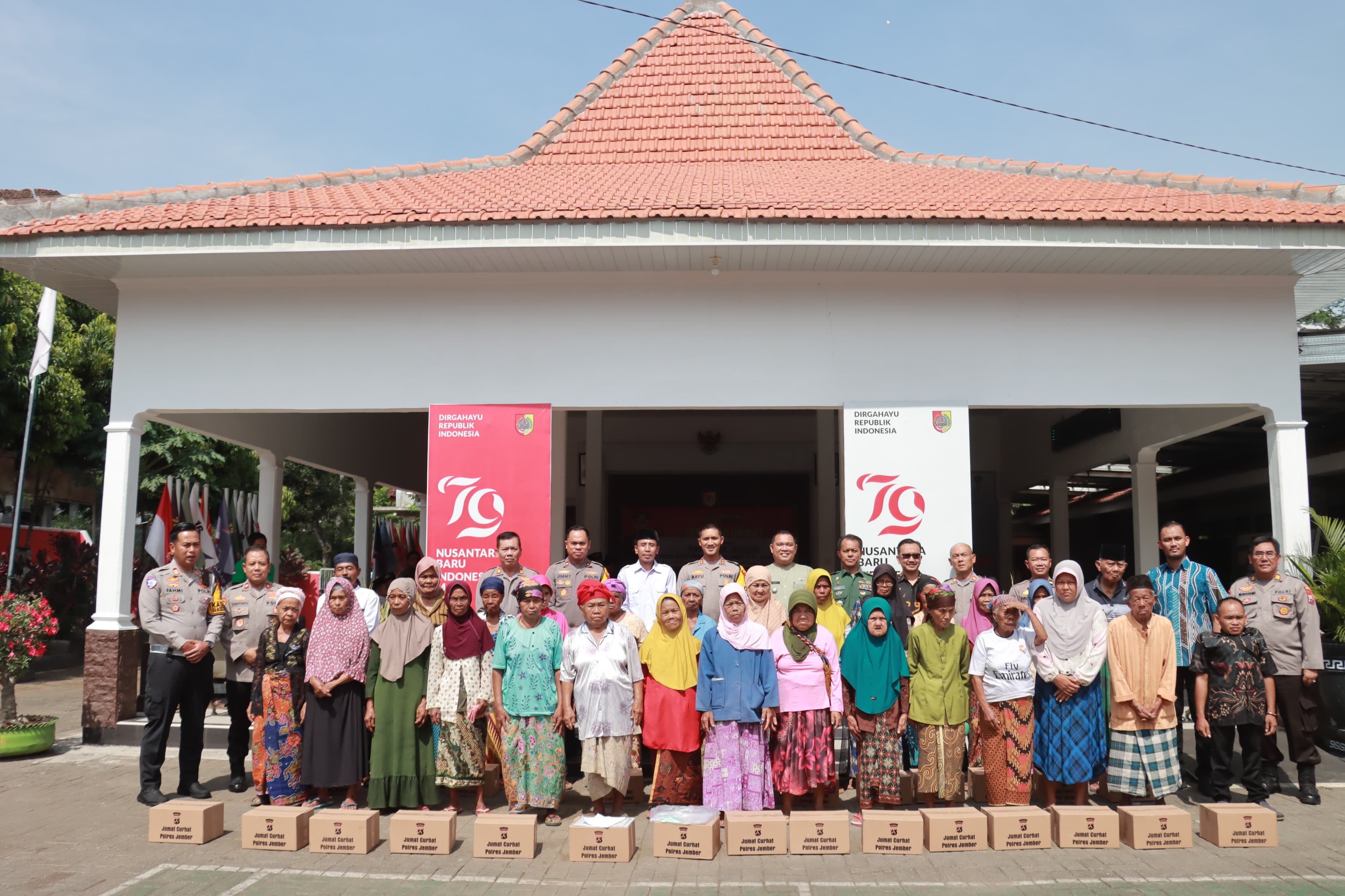 Cooling System di Jumat Curhat Kapolres Jember Serukan Jaga Persatuan Pada Pilkada 2024