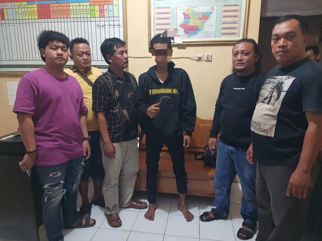 Polres Nganjuk Berhasil Tangkap Pelaku Penganiayaan Bersenjata Tajam di Ngronggot