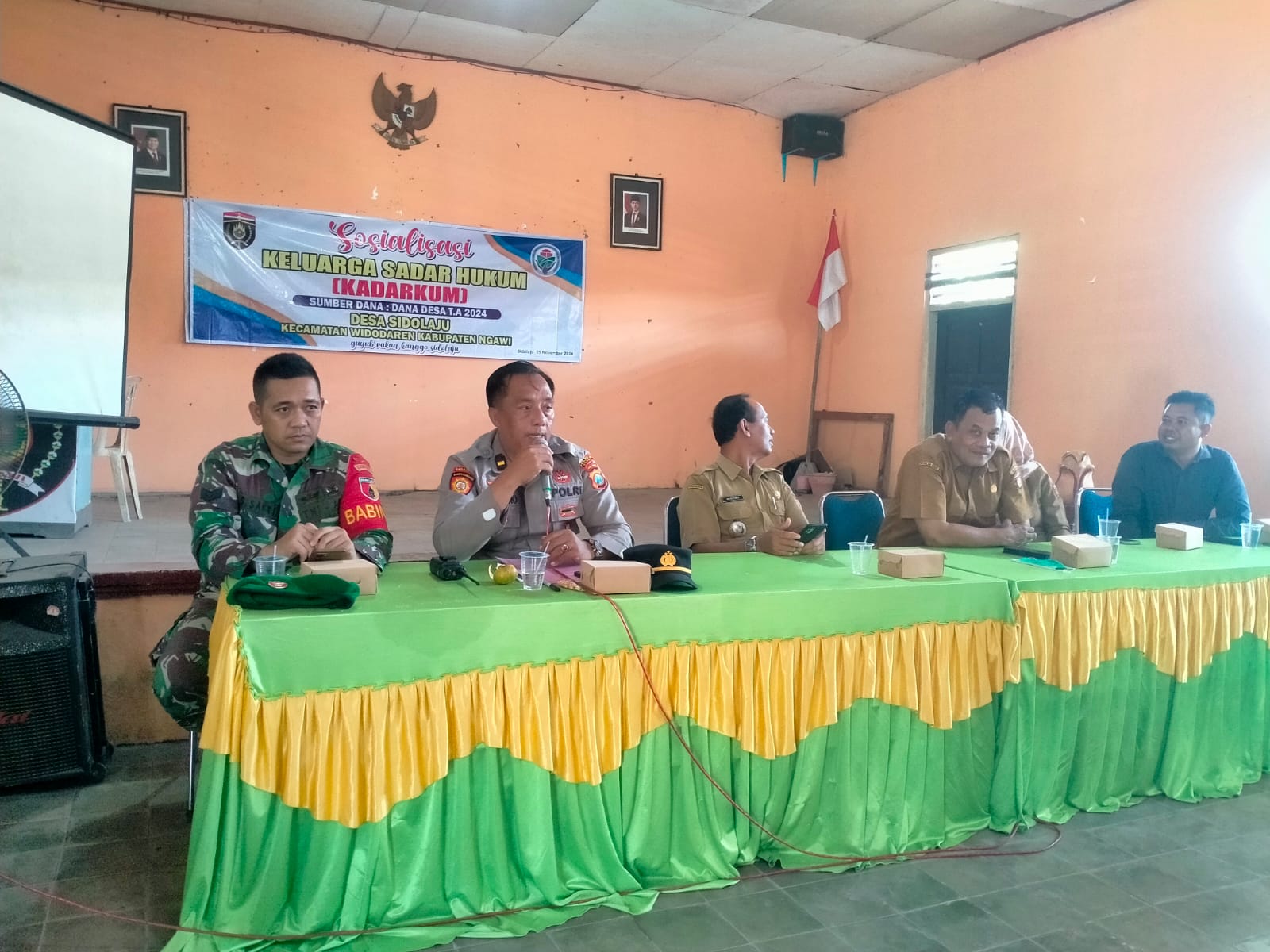 Cegah Kenakalan Remaja di Ngawi, Polsek Widodaren Sosialisasi Kadarkum