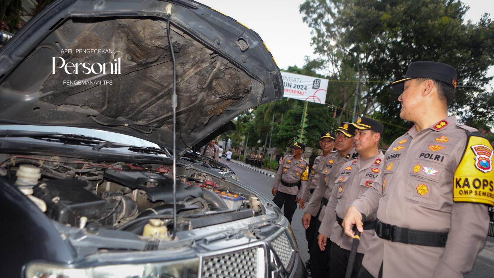 Polres Lamongan Siapkan 84 Kendaraan Operasional untuk Pengamanan TPS Pilkada 2024