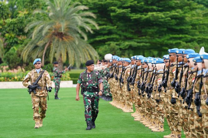 Panglima TNI: Setiap Tindakan Yang Kalian Lakukan Jadi Cerminan Wajah TNI dan Negara Indonesia Di Mata Dunia