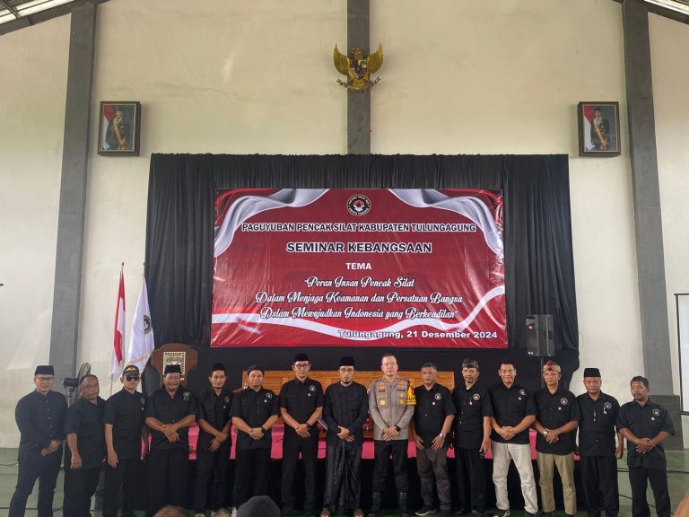 Kapolres Tulungagung Menghadiri Seminar Kebangsaan Paguyuban Pencak Silat