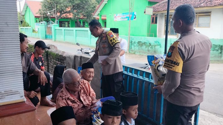 Kapolres Nganjuk Apresiasi Polsek Baron yang Sisihkan Penghasilan untuk Berbagi kepada Anak Yatim dan Duafa