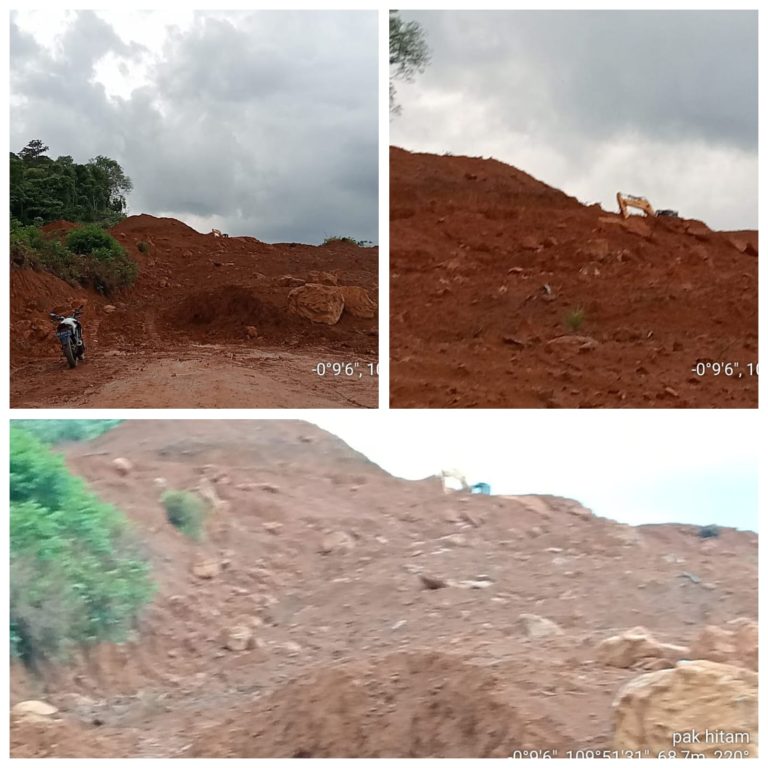 Diduga Gunung Tamang/Hutan Lindung Kembali Dirusak Oleh Oknum Perusahaan Yang Tidak Bertanggungjawab Serta Ilegal Logging Di Kecamatan Ambawang Merajalela.