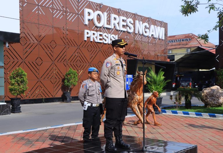 Cegah Pelanggaran, Kapolres Ngawi Berikan Arahan Anggota