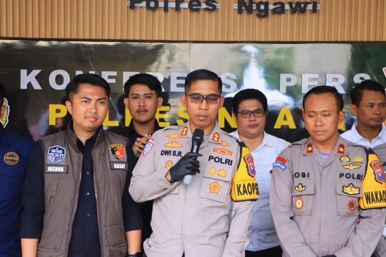 Reskrim Polres Ngawi Amankan Suami, Pelaku KDRT di Ngrambe