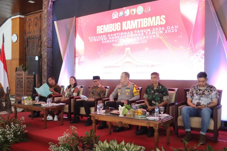 Polres Tulungagung Berhasil Turunkan Angka Kriminalitas Sepanjang Tahun 2024