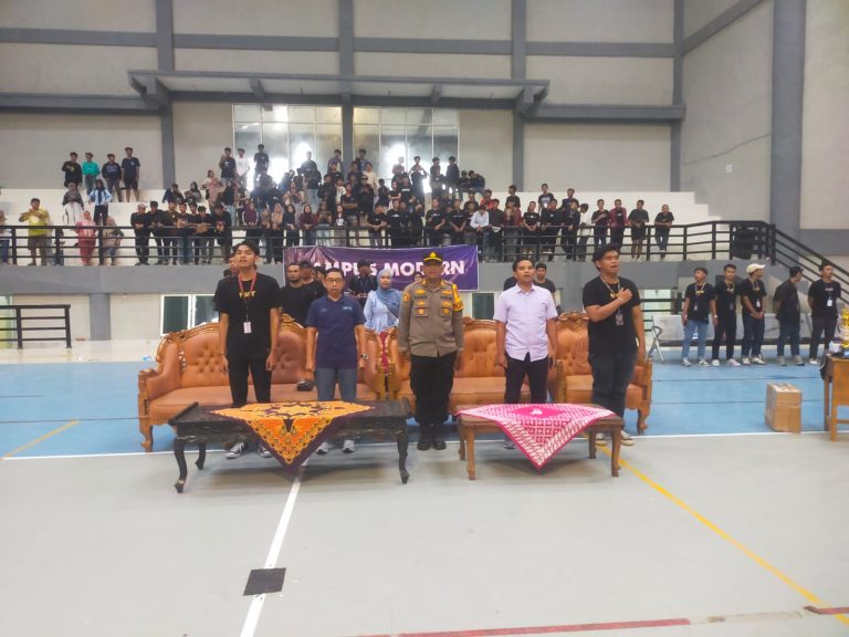 Polsek Geneng Amankan Turnamen Futsal Competition 2025 Antar Pelajar Tingkat SMA/SMK Ngawi