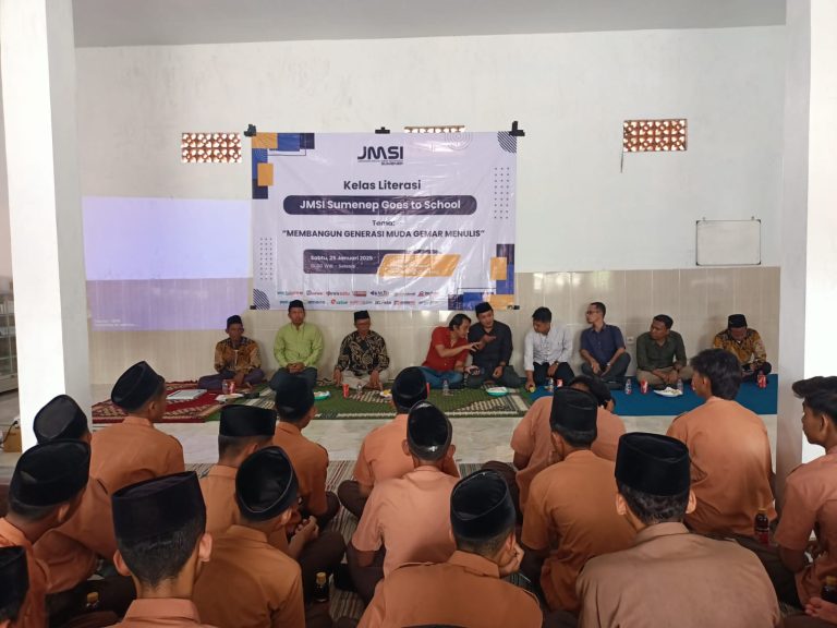 JMSI Sumenep Gelar Kelas Literasi, Rangsang Siswa Gemar Menulis