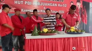 Meriah, DPC PDIP Kabupaten Blitar Rayakan HUT Ke-52, Dihadiri Wakil Bupati Terpilih Beky Herdiansah