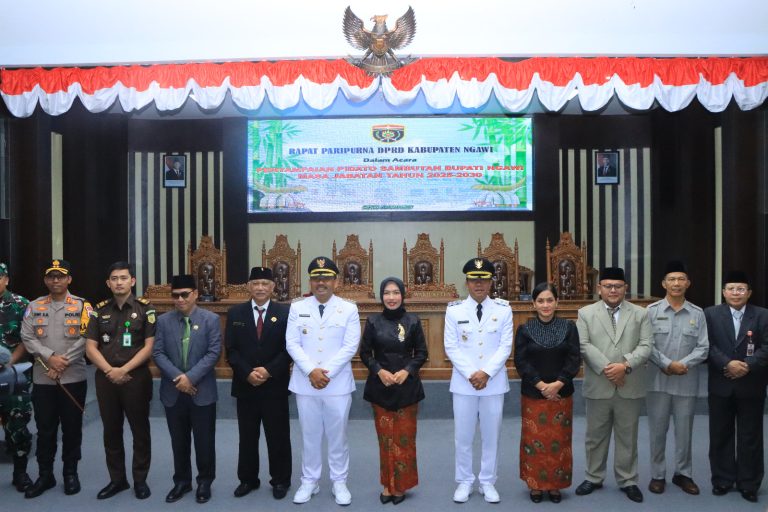 Kapolres Ngawi Hadiri Rapat Paripurna DPRD