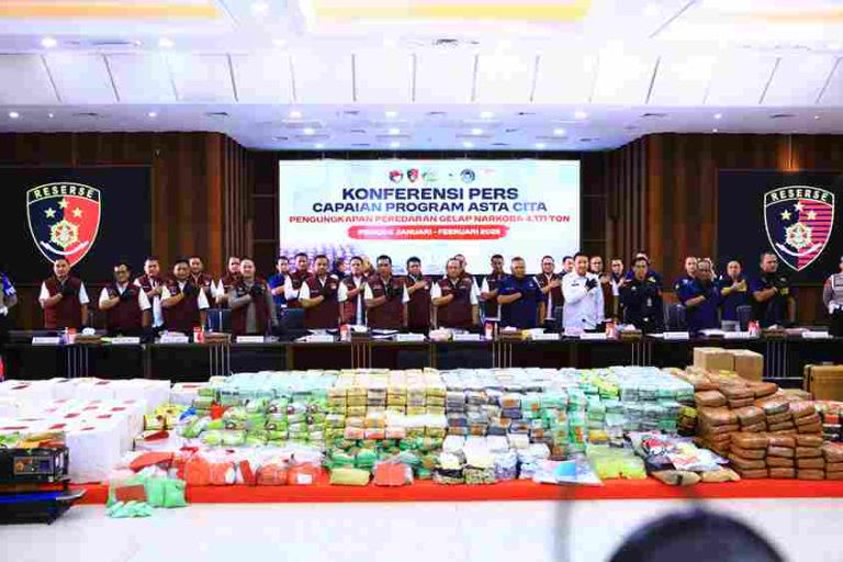 Polri Selamatkan 11.407.315 Jiwa Dari Bahaya Narkoba Dengan Penindakan 6.681 Kasus