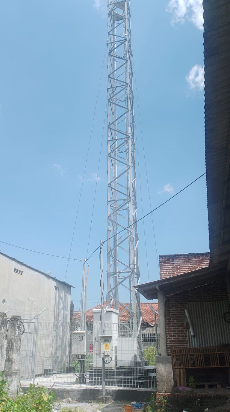 Diduga Belum Kantongi Ijin Pendirian Tower BTS di Desa Plosorejo Di Ketahui Telah Beroperasi