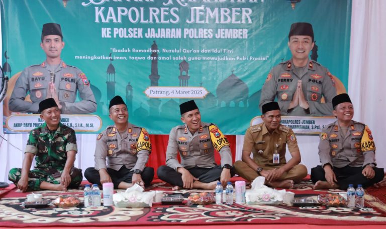 Polres Jember Gelar Safari Ramadan, Pererat Silaturahmi dan Jaga Kamtibmas