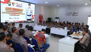 Jelang Suroan Agung, Polres Ngawi Gelar Rakor
