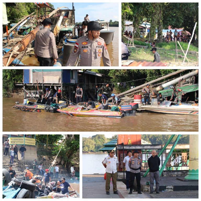 Patroli Gabungan Sisir Sungai Kapuas: Ultimatum Tegas untuk Aktivitas PETI di Kapuas, Sanggau kalbar