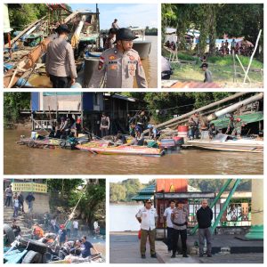 Patroli Gabungan Sisir Sungai Kapuas: Ultimatum Tegas untuk Aktivitas PETI di Kapuas, Sanggau kalbar