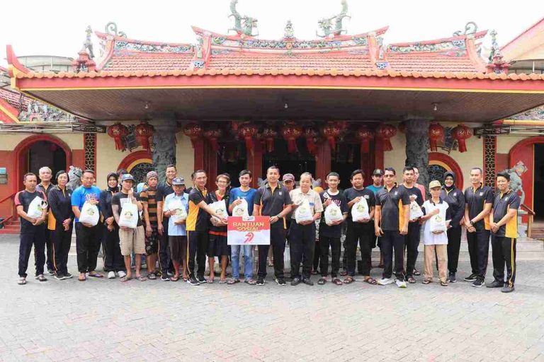 Hari Bhayangkara ke -79, Polres Kediri Kota Gelar Bakti Religi di Sejumlah Tempat Ibadah