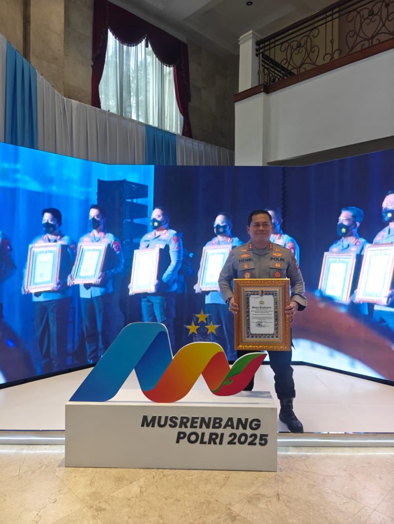 Kerja Kolektif Berbuah Prestasi, Polres Nganjuk Terima Penghargaan dari Kapolri