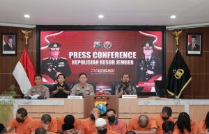 Polres Jember Komitmen Berantas Narkoba, Amankan 27 Tersangka 10 Diantaranya Residivis