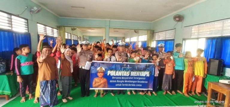 Polres Bondowoso Gelar Operasi Patuh Semeru 2025, Edukasi Keselamatan Berlalulintas di Sekolah
