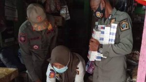 Operasi Gabungan Satpol PP dan Bea Cukai Blitar Sita 17.816 Batang Rokok