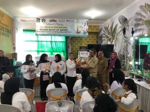 Tutup Pelatihan Make Up Artist,Disnaker Tekankan Pentingnya Sertifikat BNSP