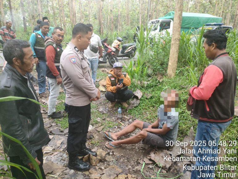 Terlilit Utang Rp40 Juta, Warga Blitar Rekayasa Jadi Korban Begal di Tengah Hutan